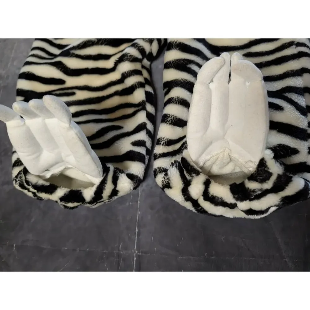White Tiger Halloween Costume Union Suit Kids Size 5-6 (44”) Cosplay